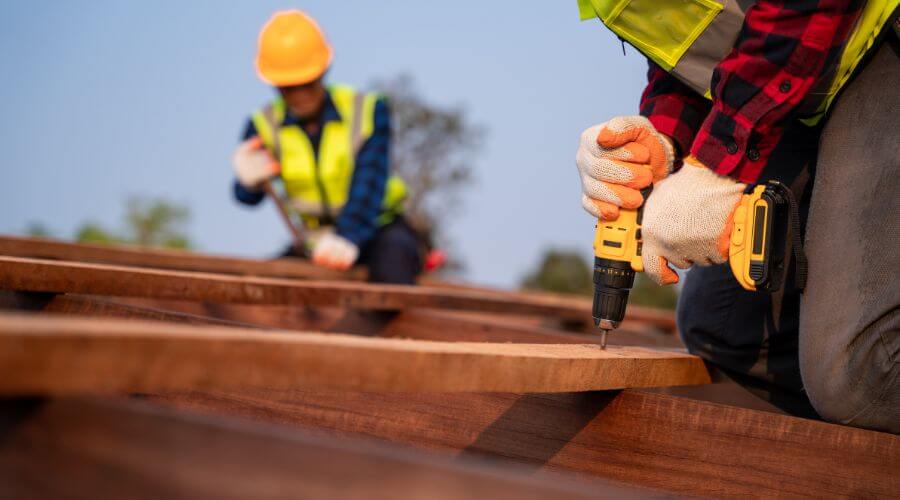 Professional New roof installation in Melrose, MA